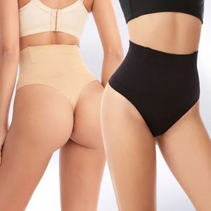Bundle of 2 Women Sexy High Waist Thong Shaper